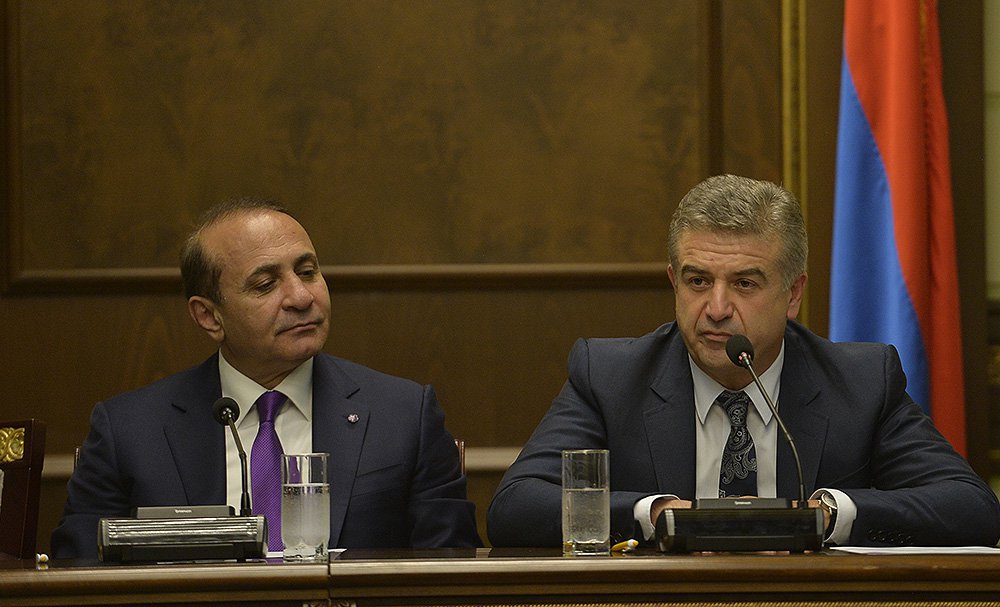 RSC CITED ON NEW ARMENIAN PREMIER